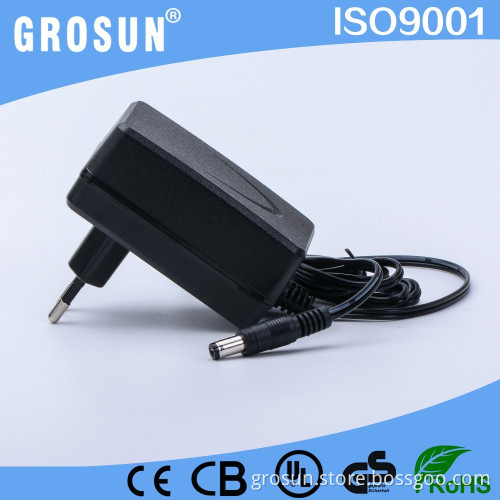 ShenZhen Grosun 18V 0 .5A DC adapter CE approved with EU plug